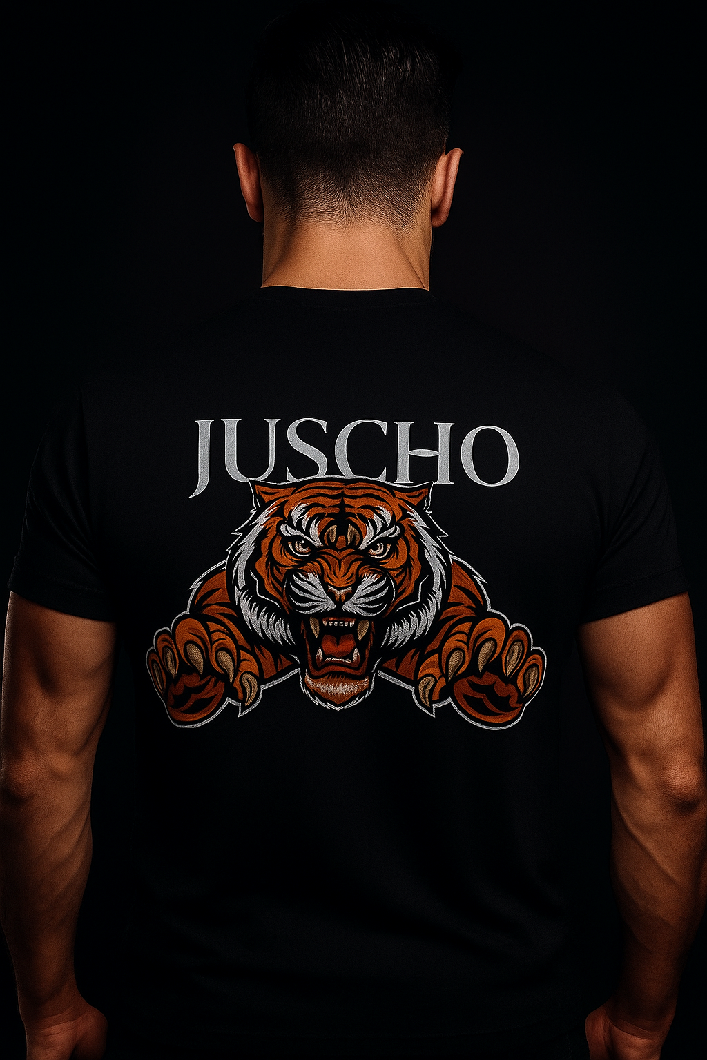 TIGER ROARING PRINT