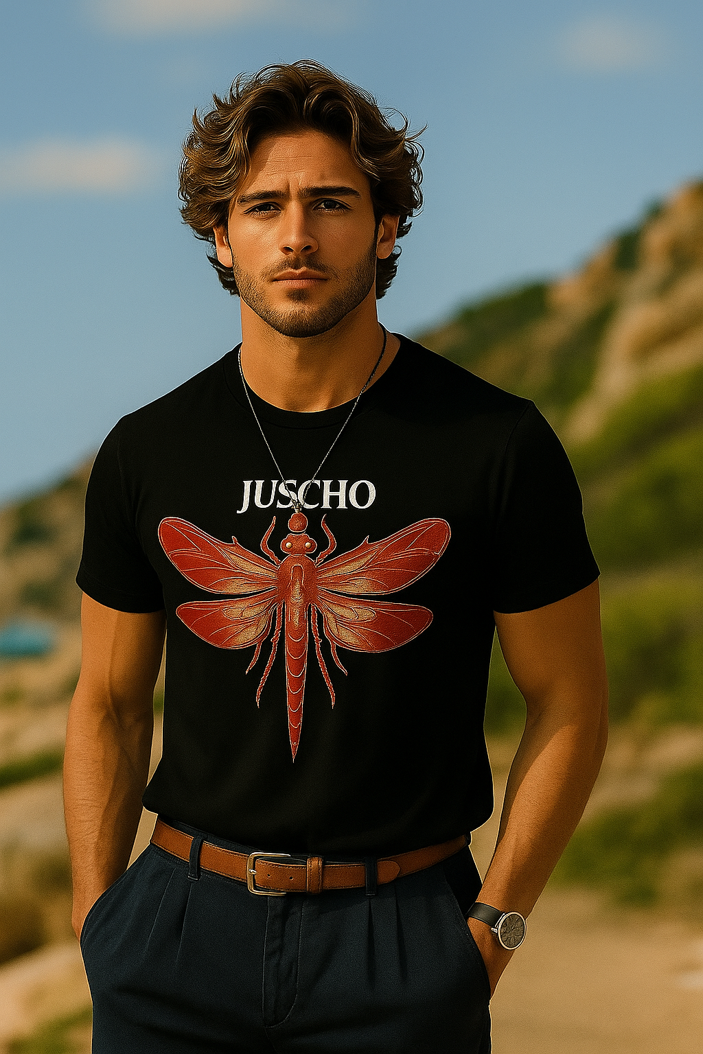 RED DRAGONFFLY T SHIRT