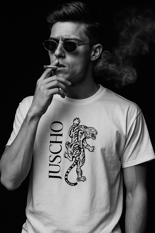 TIGER PRINTED T SHIRT